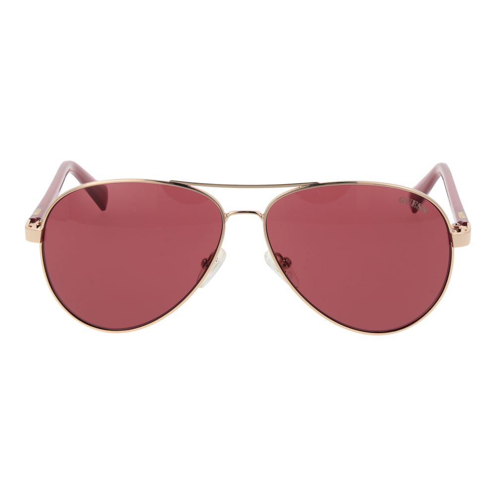 Guess Gold Metal Sunglasses