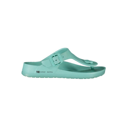 Norway 1963 Blue Plastic Women Sandal NO-38755-EU36/US6