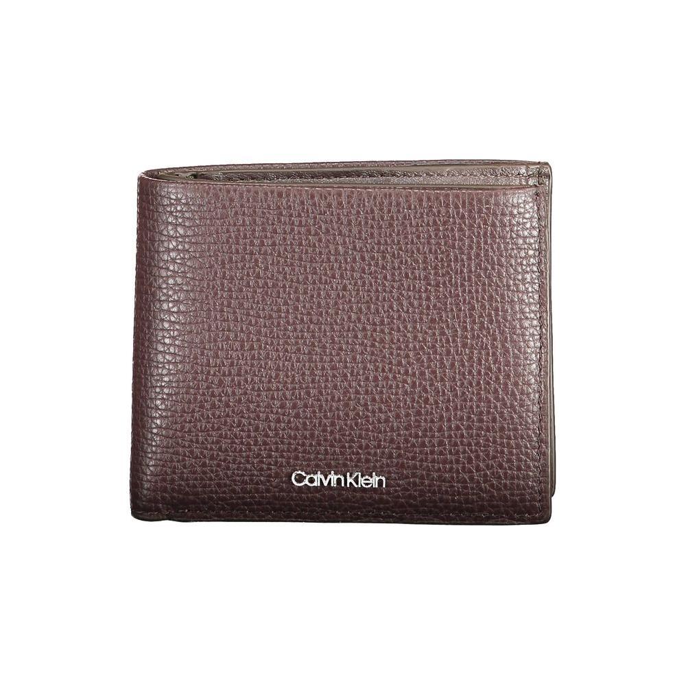 Calvin Klein Brown Leather Wallet