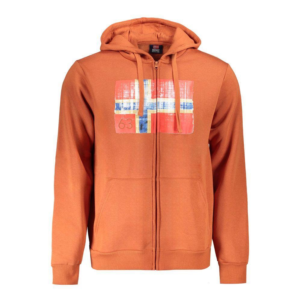 Norway 1963 Brown Cotton Sweater NO-31790-XL