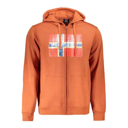 Norway 1963 Brown Cotton Sweater