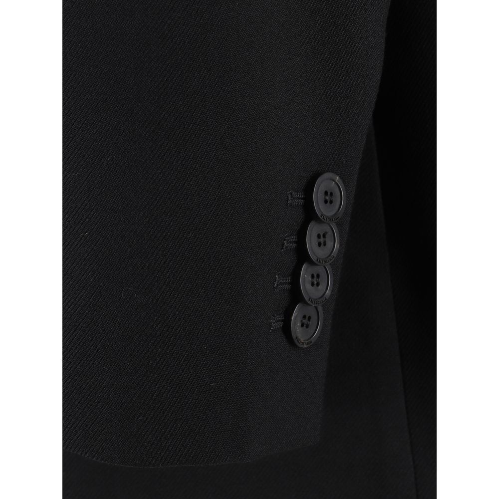 Balenciaga Black Wool Blazer