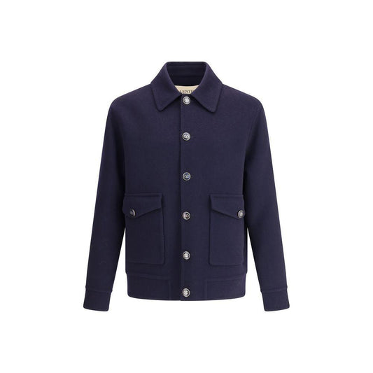 Valentino Virgin wool Jacket VA-7V3CJL402KAFA8-IT46 | S