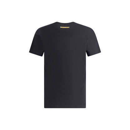 Dsquared² Black Cotton T-Shirt