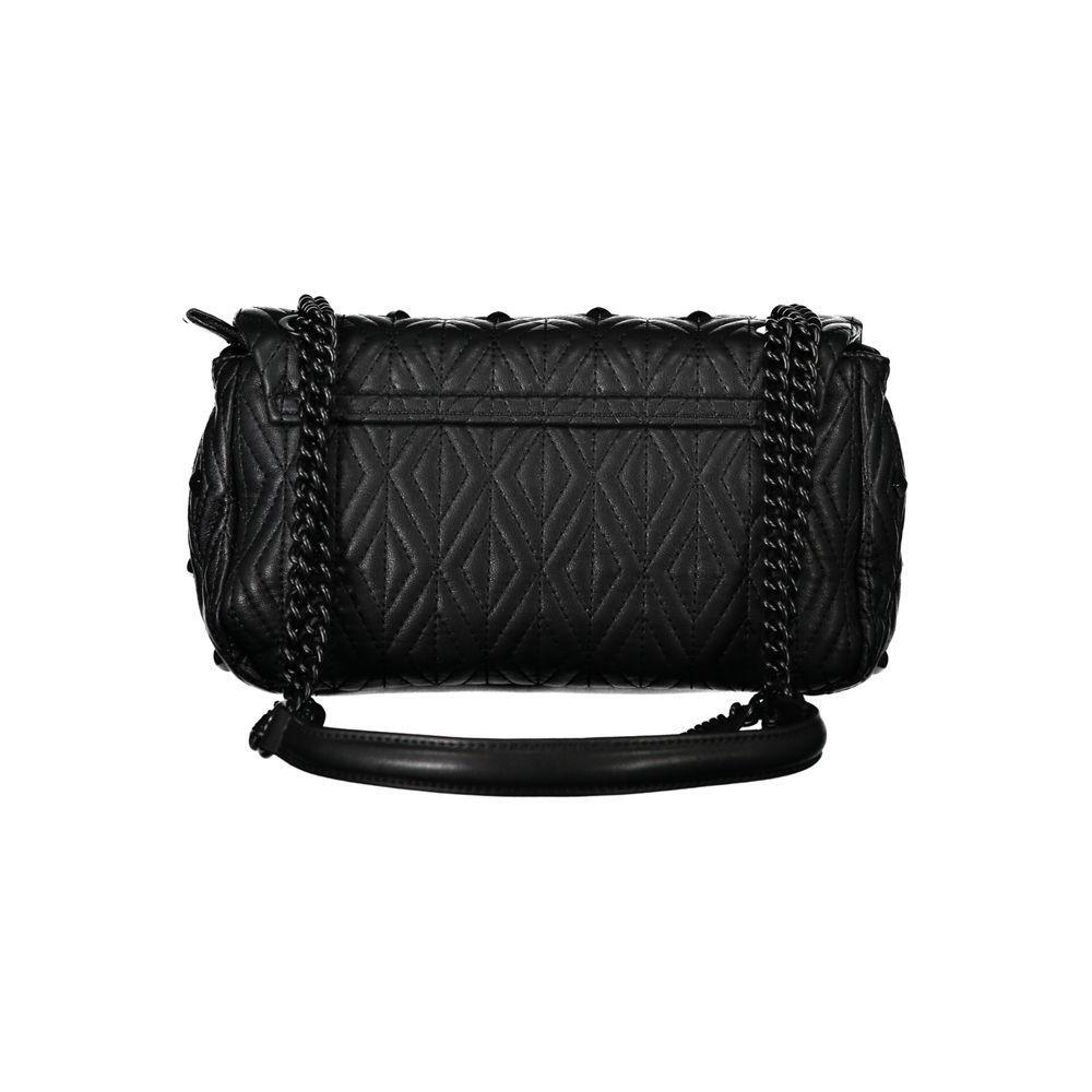 Mario Valentino Black Polyester Handbag VA-32760
