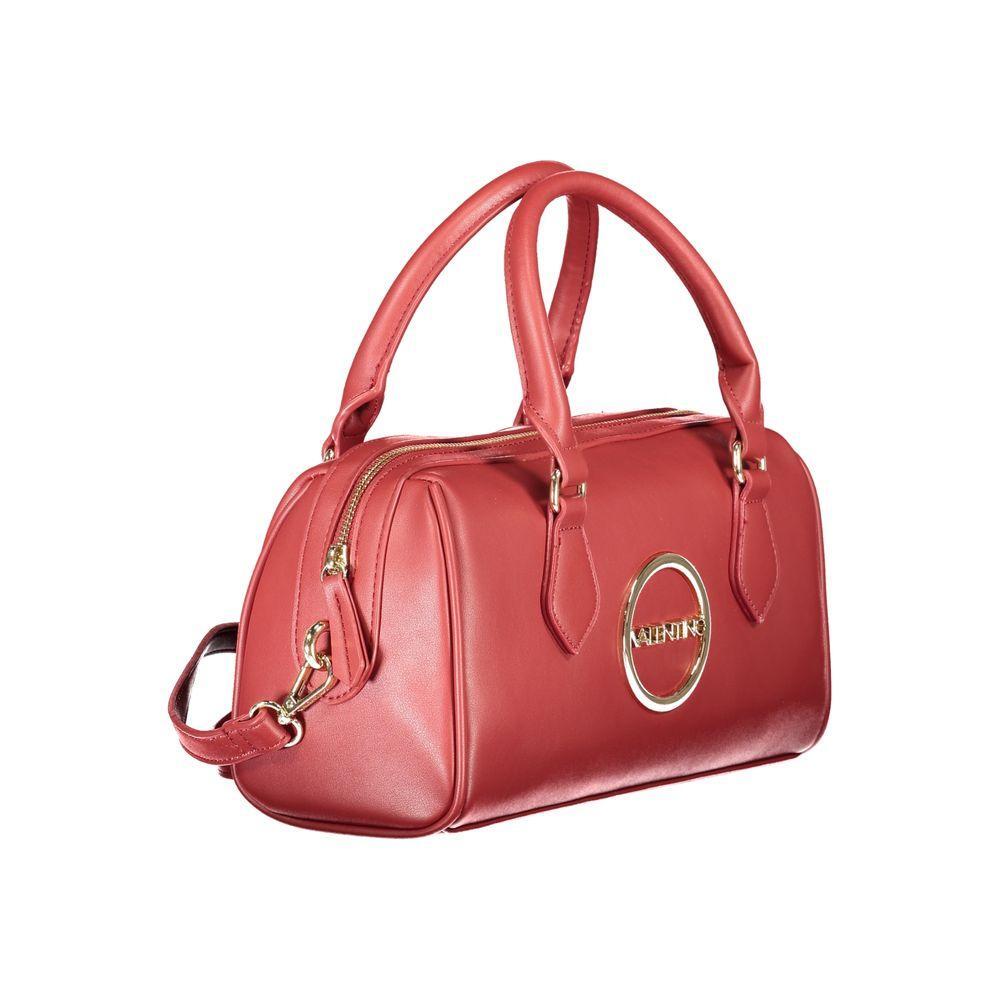 Front view with bag zipped and handles upright.