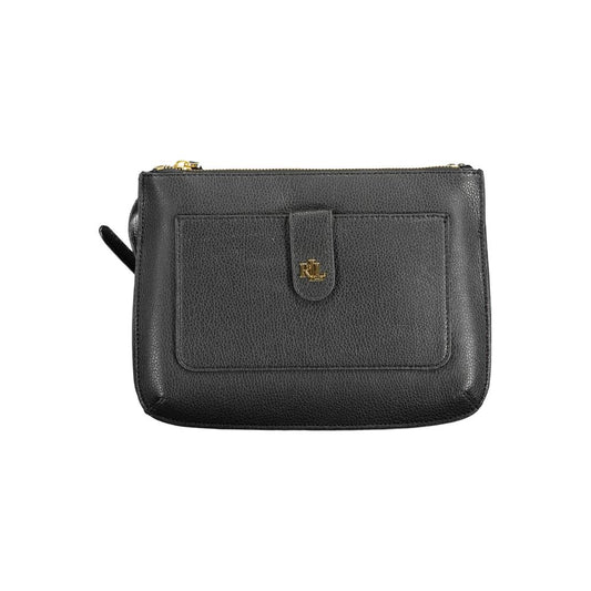 Ralph Lauren Black Leather Women Handbag Ralph Lauren