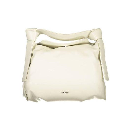 Calvin Klein Beige Polyester Handbag CA-17729