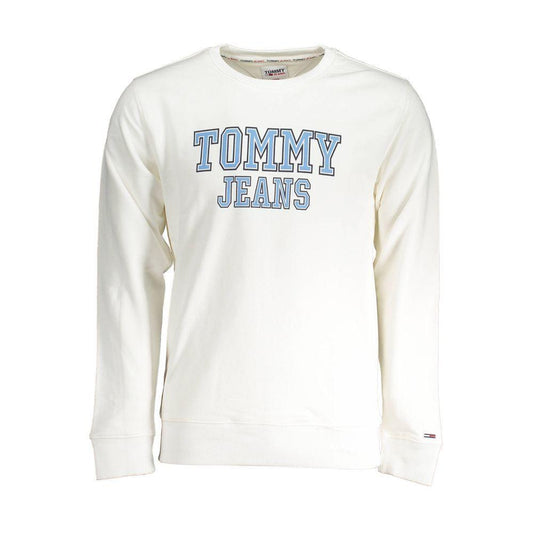 Tommy Hilfiger White Cotton Sweater TO-19538-XL
