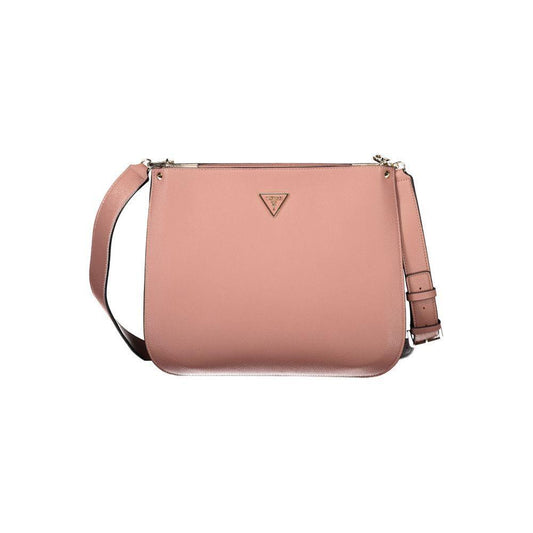 Guess Jeans Pink Polyethylene Handbag GU-23619