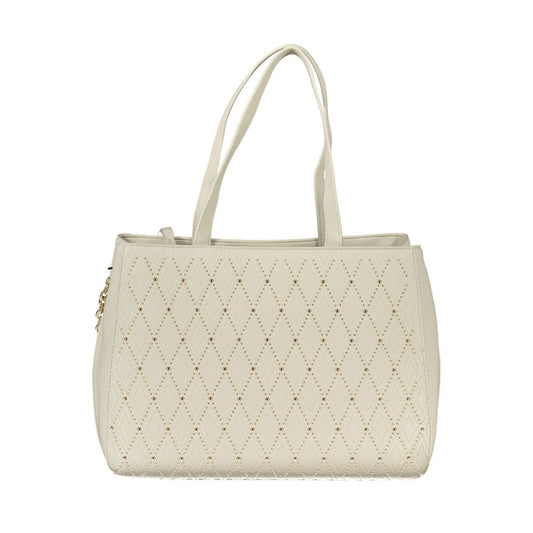 Mario Valentino White Polyethylene Handbag VA-24260