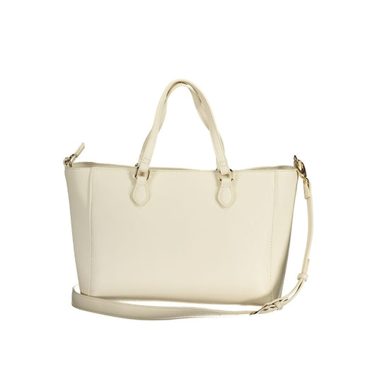 Mario Valentino White Polyethylene Handbag VA-24268