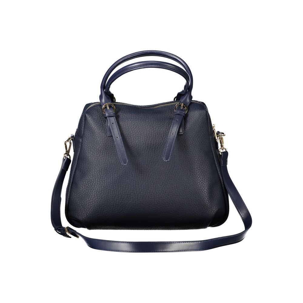 Mario Valentino Blue Polyethylene Handbag VA-33521