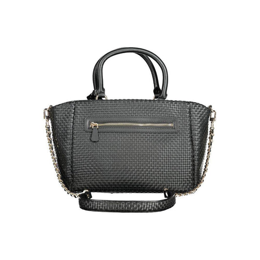 Guess Jeans Black Polyethylene Handbag GU-33958