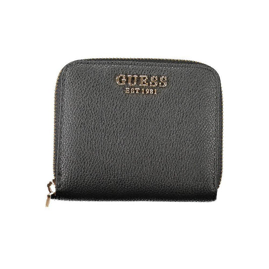 Guess Jeans Black Polyethylene Wallet GU-34103