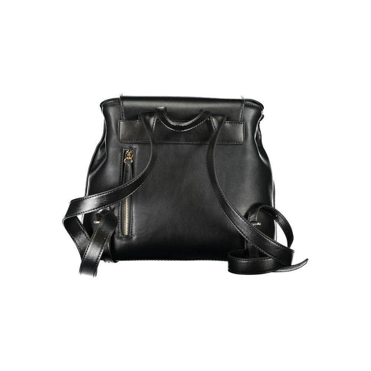 Mario Valentino Black Polyethylene Backpack VA-34691