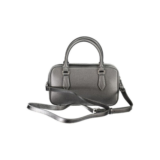 Mario Valentino Gray Polyethylene Handbag VA-34702