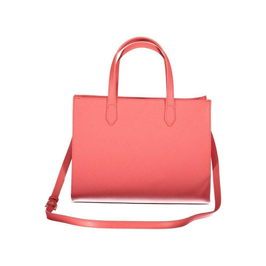 Mario Valentino Pink Polyethylene Handbag VA-36092