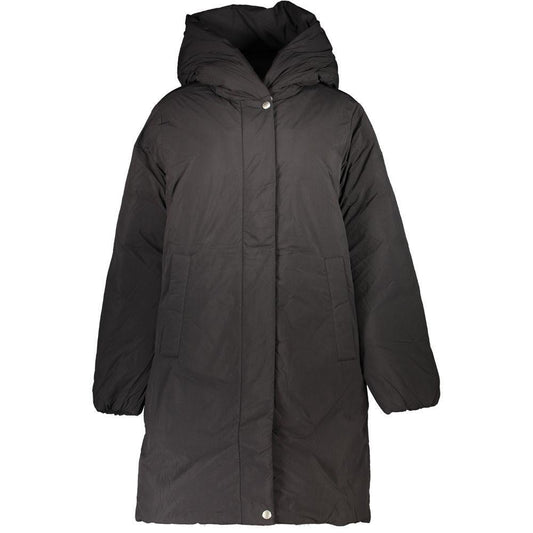 Tommy Hilfiger Black Polyester Jackets & Coat TO-25143-XS