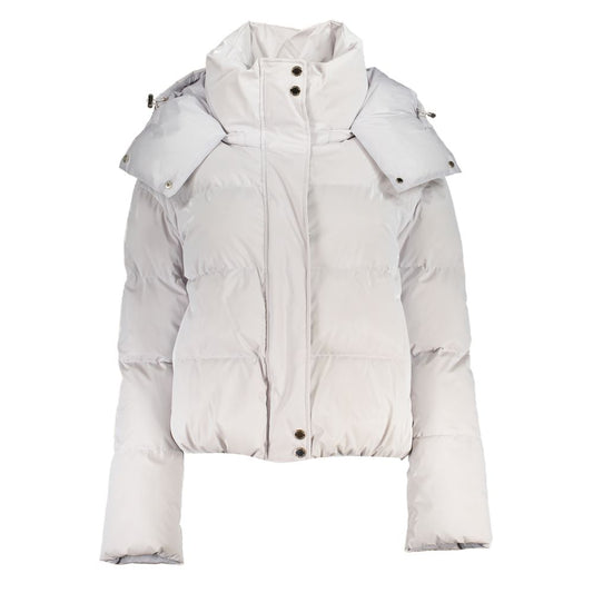 Patrizia Pepe White Polyethylene Jackets & Coat PA-25620-40