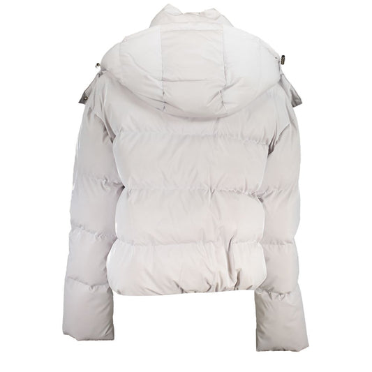 Patrizia Pepe White Polyethylene Jackets & Coat PA-25620-40