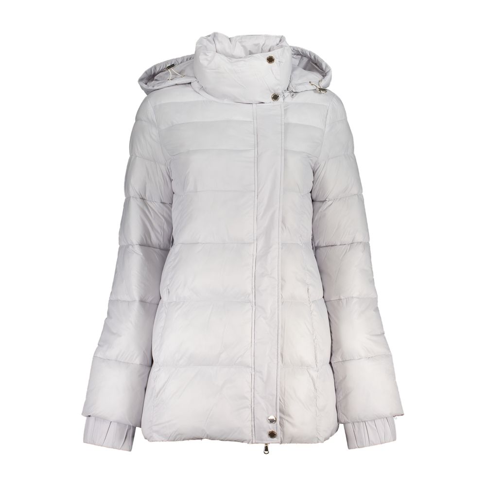 Patrizia Pepe White Polyamide Coat