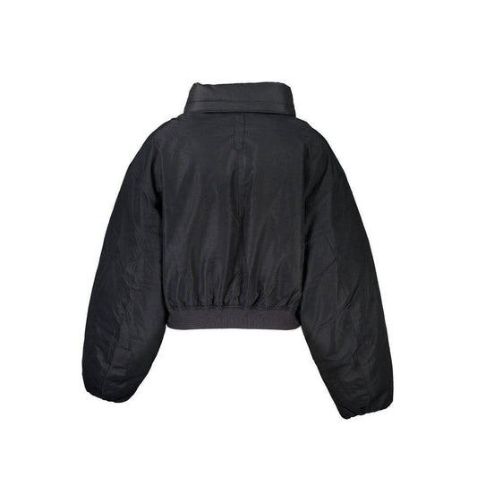 Calvin Klein Black Polyester Jackets & Coat CA-26175-M
