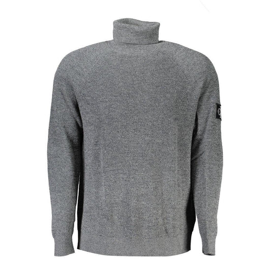 Calvin Klein Gray Wool Sweater CA-26198-XXL