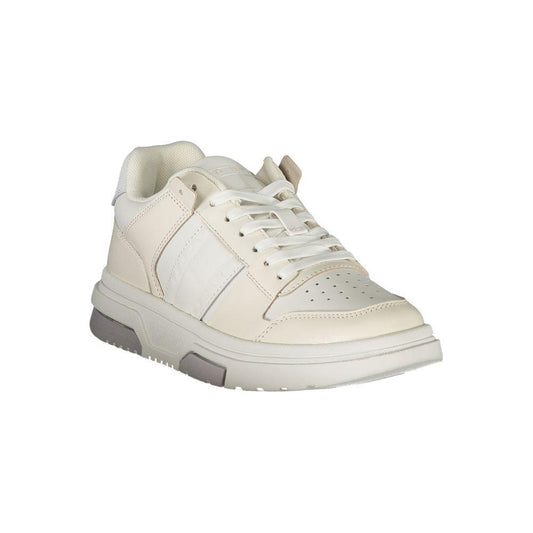 Tommy Hilfiger White Polyester Sneaker TO-26832-EU36/US6