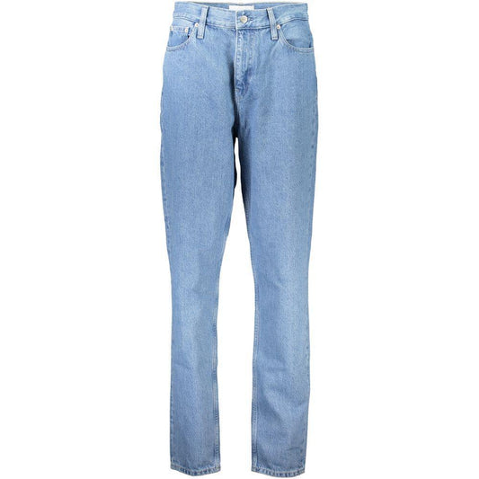 Calvin Klein Blue Cotton Jeans & Pant CA-26978-W25 | L32