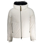K-WAY White Polyester Jacket KW-30635-S