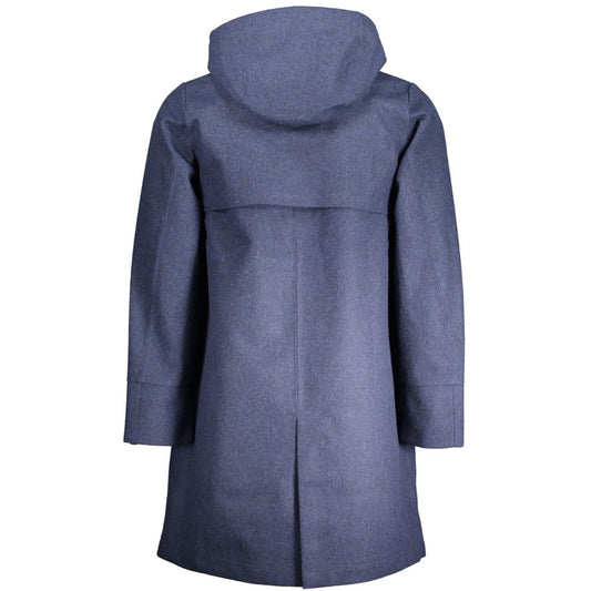 K-WAY Blue Polyester Jacket KW-30640-M
