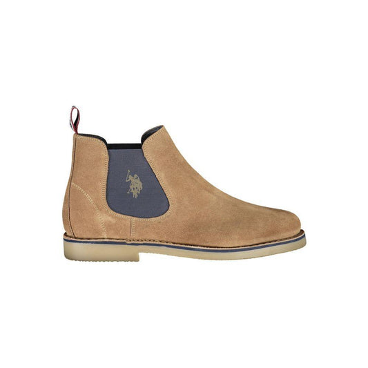 U.S. POLO ASSN. Beige Polyester Boot US-16706-EU46