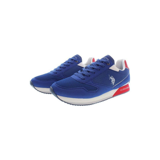 U.S. POLO ASSN. Blue Polyester Sneaker US-19433-EU44/US11