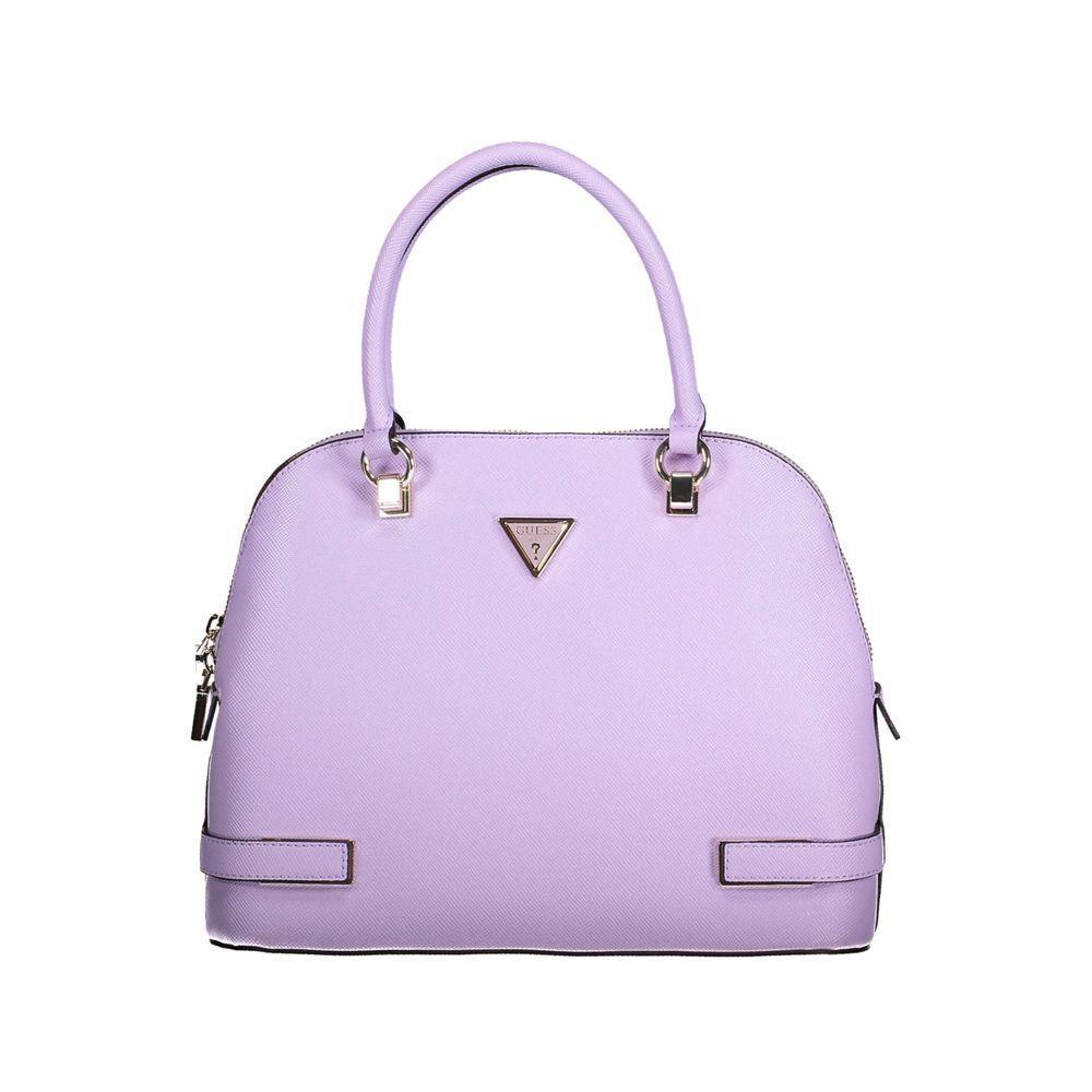 Front view with bag zipped and handles upright.