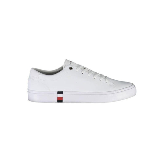 Tommy Hilfiger White Polyester Sneaker TO-22779-EU40/US7