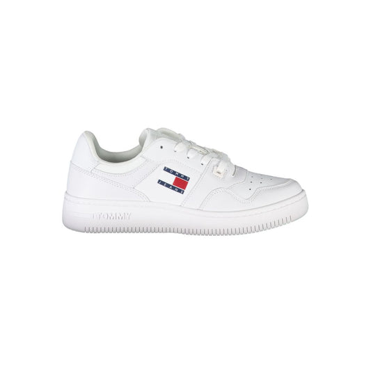 Tommy Hilfiger White Polyester Sneaker TO-22812-EU39/US9