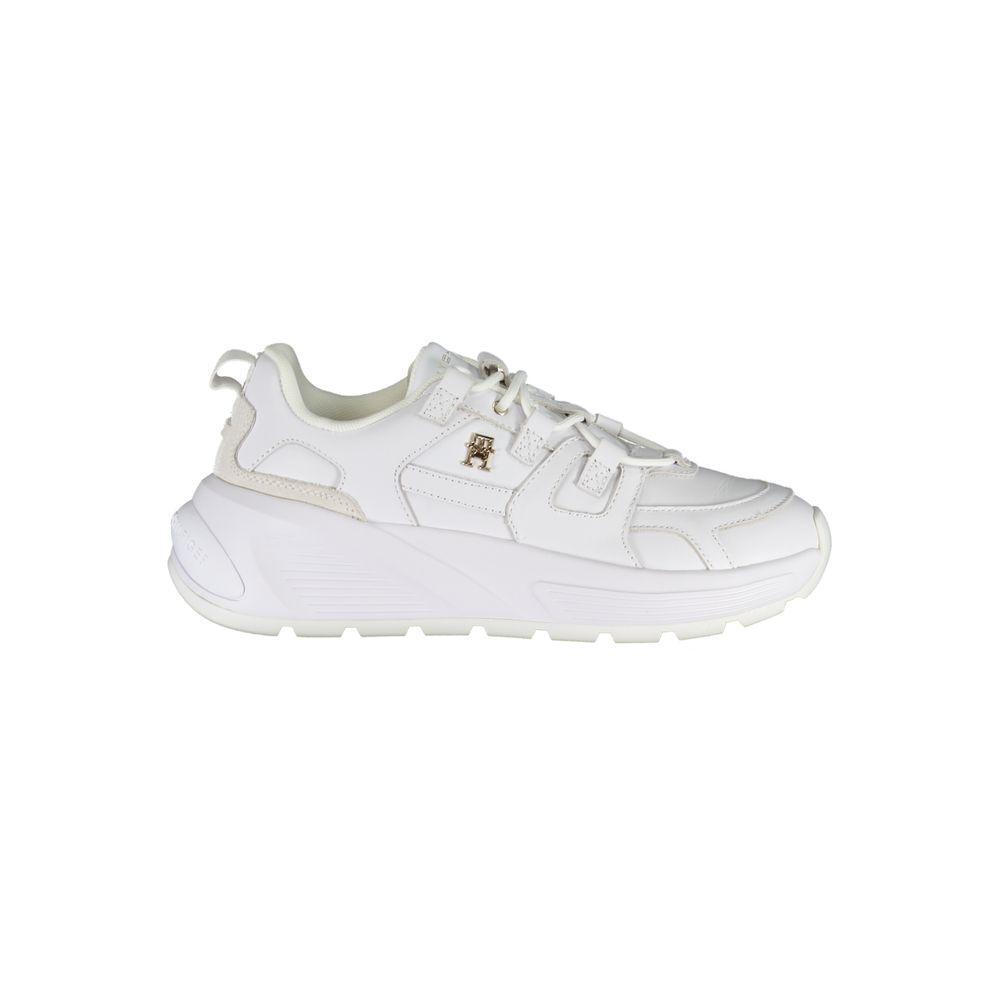 Tommy Hilfiger White Polyester Sneaker TO-25027-EU40/US10