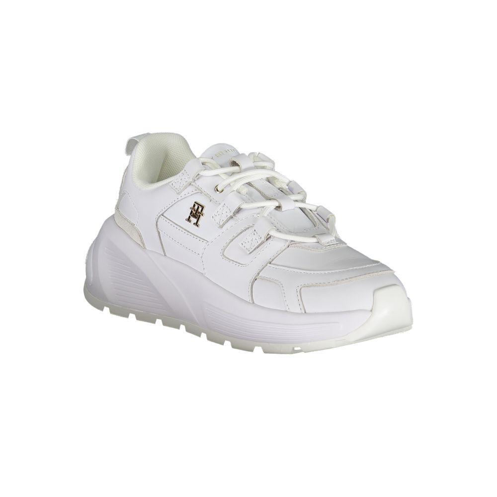 Tommy Hilfiger White Polyester Sneaker TO-25027-EU40/US10