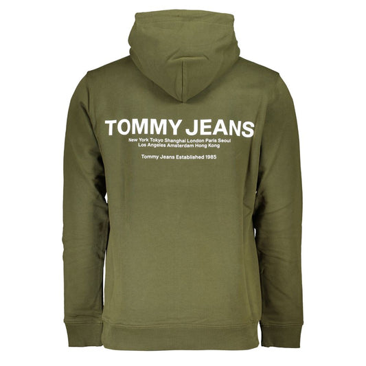 Tommy Hilfiger Green Cotton Sweater