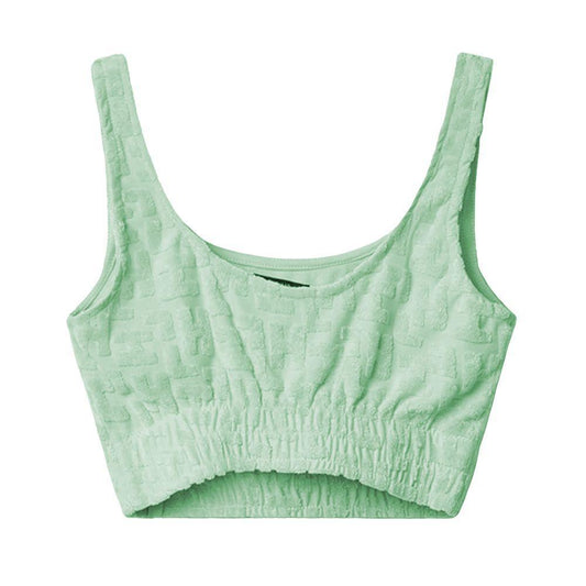 Hinnominate Green Cotton Tops & T-Shirt HI-15673-S