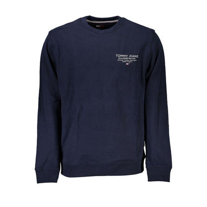Tommy Hilfiger Blue Cotton Men Sweatshirt