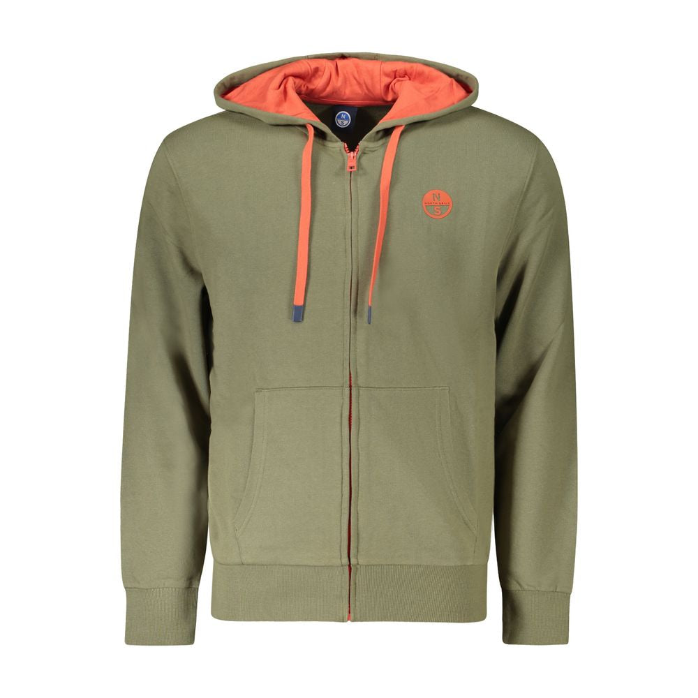 North Sails Green Cotton Sweater NO-38907-S