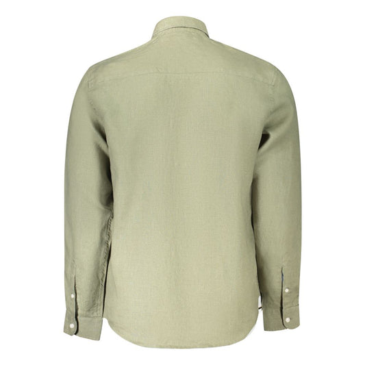 North Sails Green Linen Shirt NO-38912-L