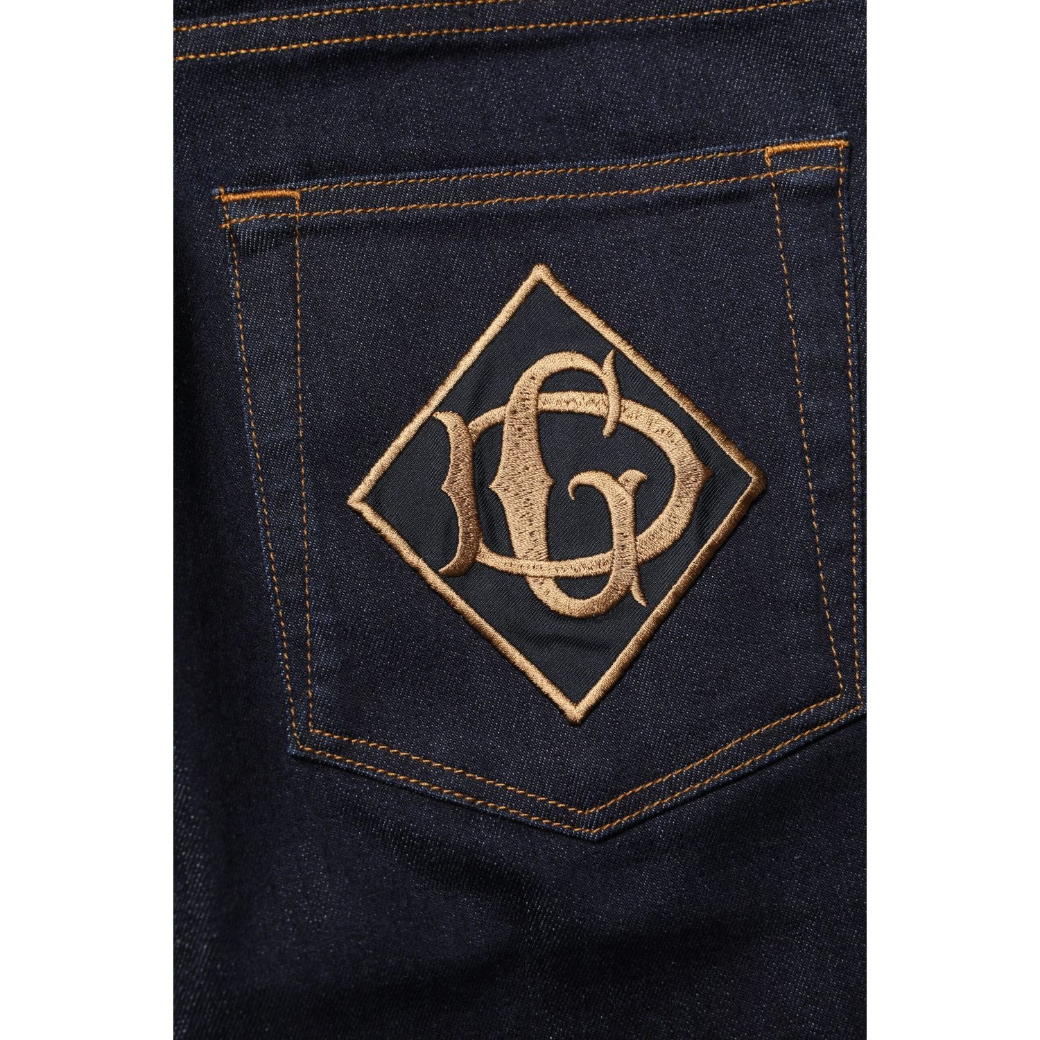Dolce & Gabbana Black Cotton Skinny Men Denim Jeans