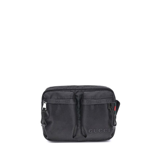 Gucci Black Polyester Shoulder Bag