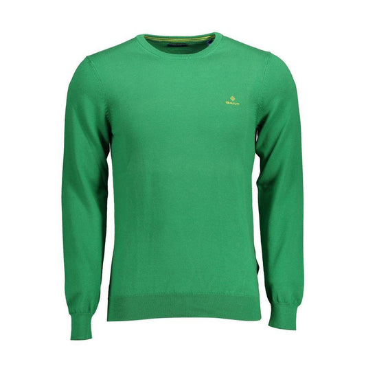 Gant Green Cotton Sweater GA-13027-XS