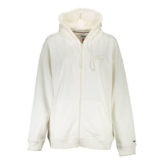 Tommy Hilfiger White Cotton Sweater TO-14112-M