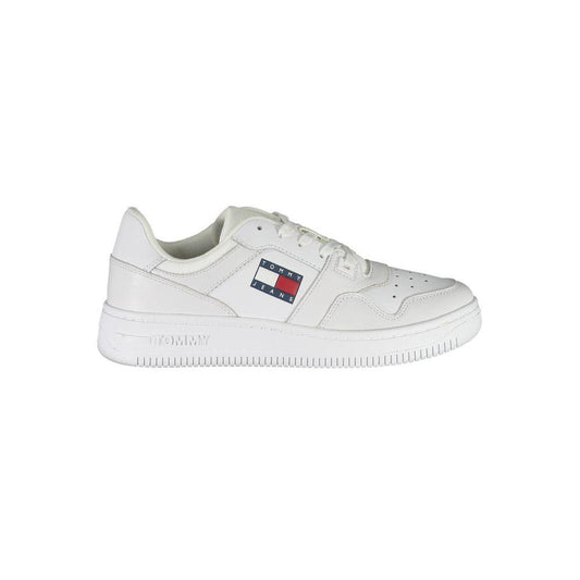 Tommy Hilfiger White Polyester Sneaker TO-16650-EU43/US10
