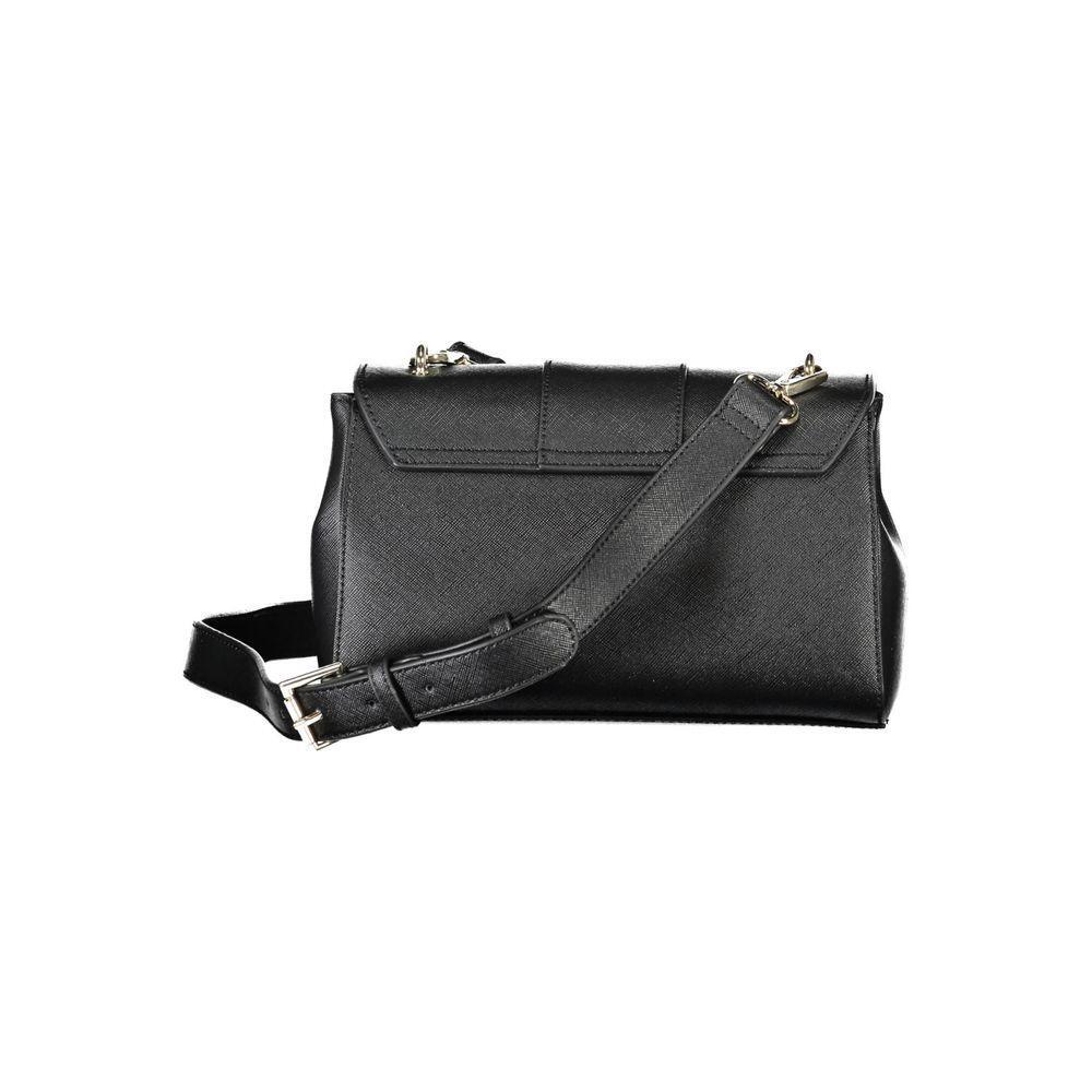 Mario Valentino Black Polyethylene Handbag VA-22565